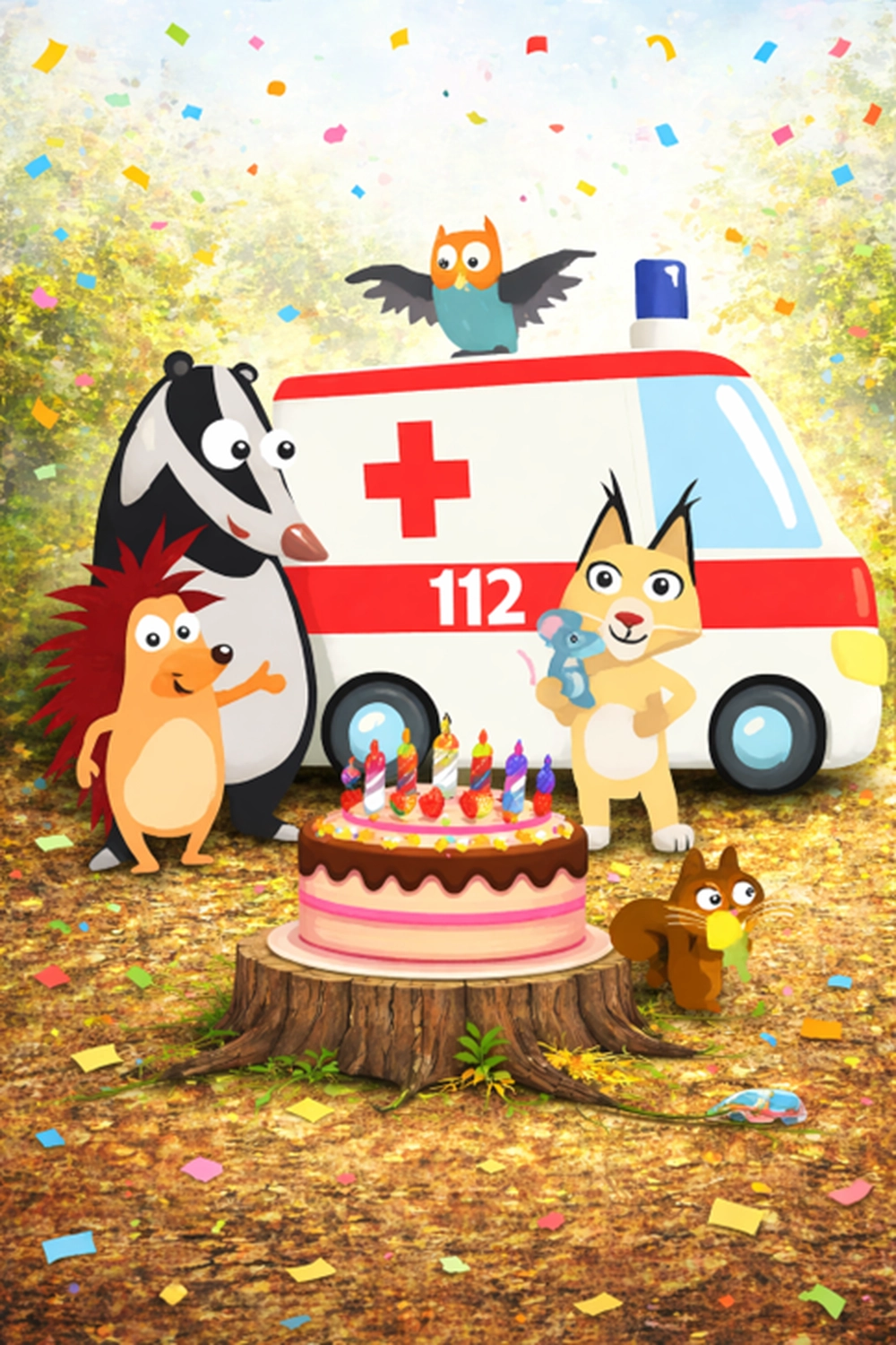 Erste Hilfe Marquardt - Erste-Hilfe-Set auf Holzhintergrund, Kopierraum, Draufsicht